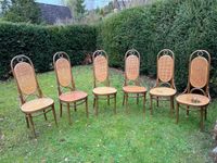 Thonet 78 Hochlehnstuhl mit Rohrgeflecht 6x Baden-Württemberg - Spraitbach Vorschau