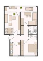 3 Zimmer GWH Wohnung in Baunatal zu vermieten Hessen - Baunatal Vorschau