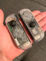 Custom Nintendo Switch Joy-Con Controller | Clear Case | Original Saarland - Homburg Vorschau