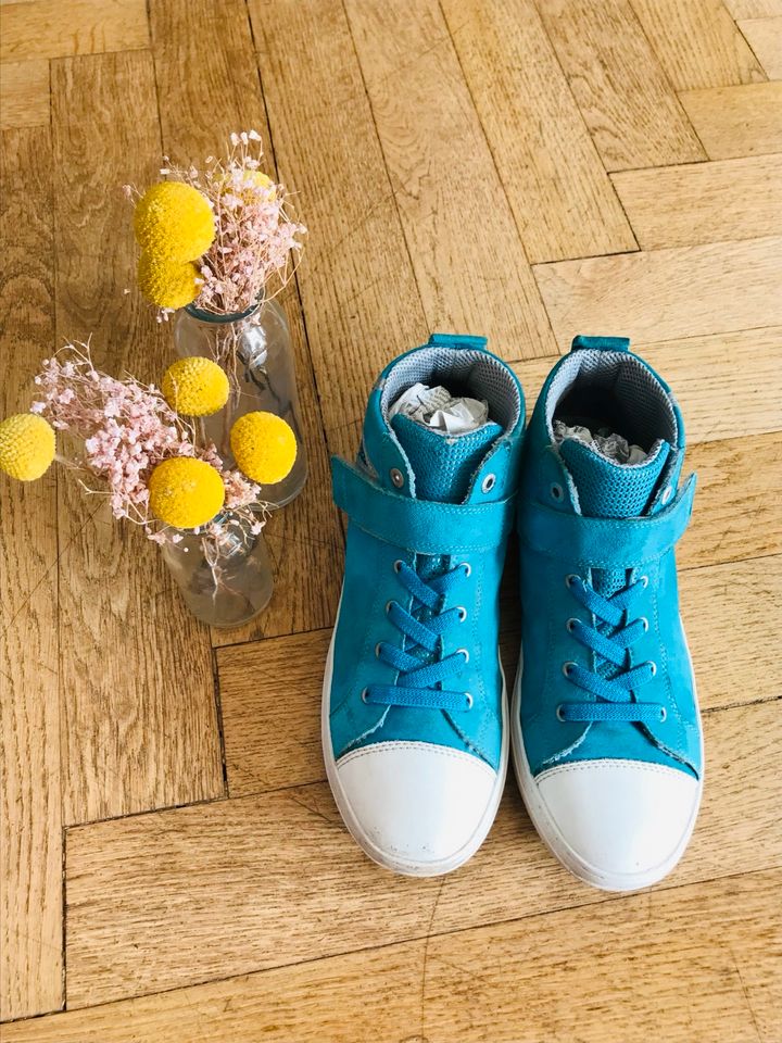 ♥️VADO Chucks Halbschuhe aqua türkis mit Glitzer Stern Gr. 39♥️ in Lüneburg