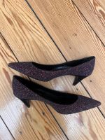 Saint Laurent Glitzer Pumps mit Kittenheel Größe 37 Baden-Württemberg - Heidelberg Vorschau