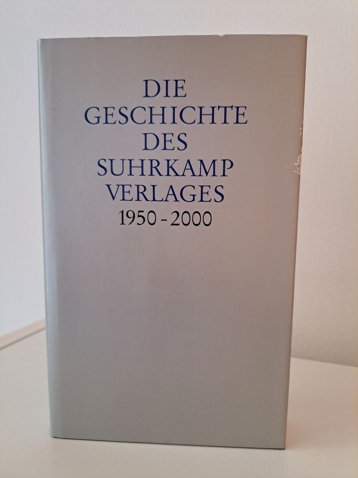 Die Geschichte des Suhrkam Verlages 1950-2000 (Suhrkamp) in Berlin