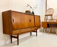 Danish Vintage Teak Sideboard 60er Mid-Century Design Highboard Hamburg-Mitte - Hamburg Hammerbrook Vorschau