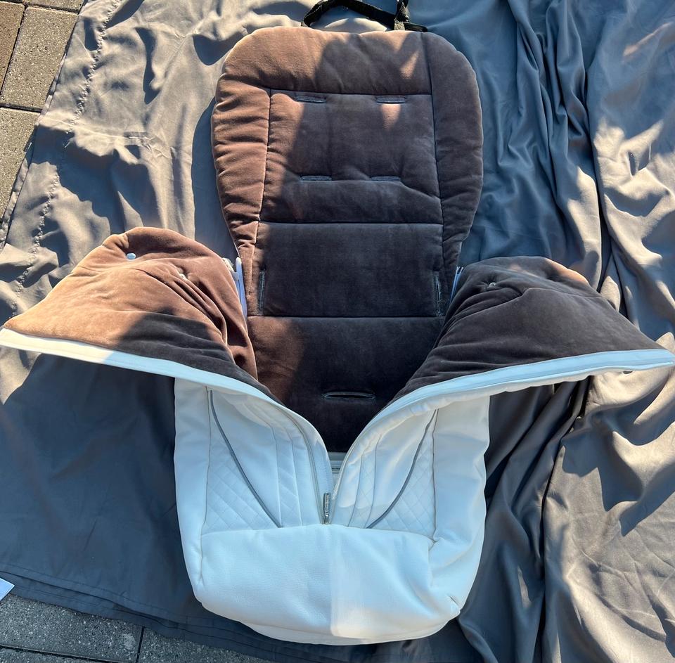 Emmaljunga Kombikinderwagen Kinderwagen Retro Vintage wie neu in Oberzissen