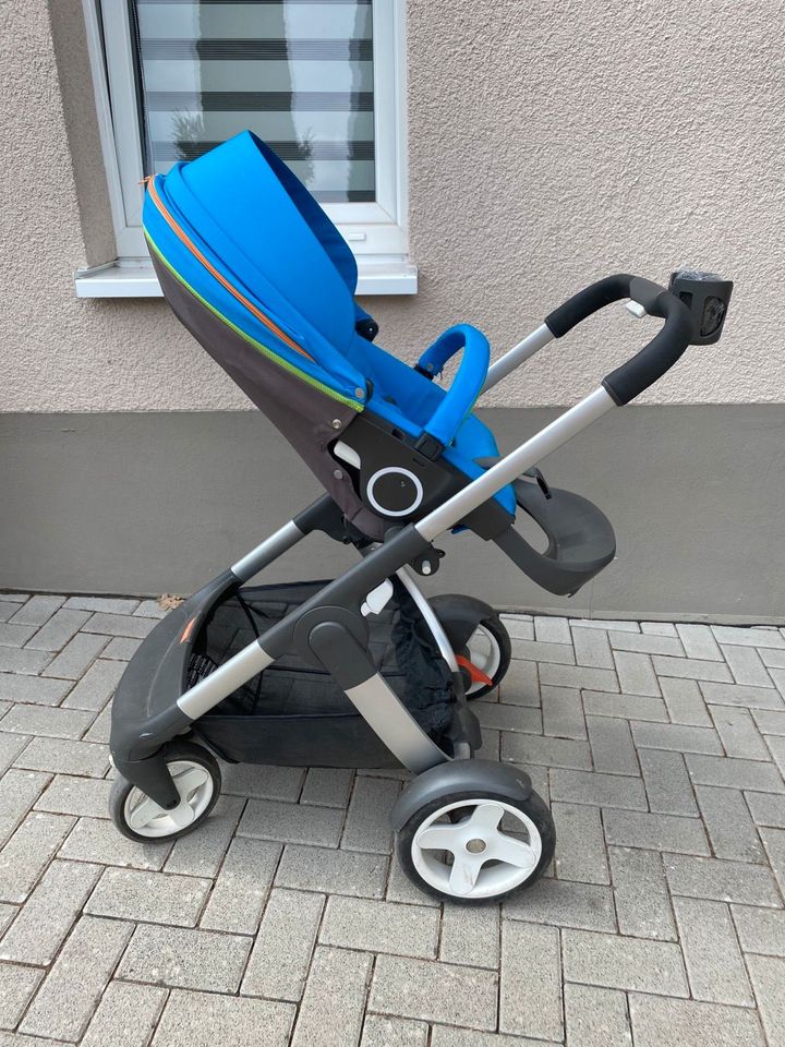 STOKKE CRUSI Kinderwagen inkl. Sportsitz und viel Zubehör in Bexbach