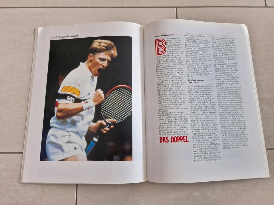 Buch Davis Cup 88 Tennis 1988 Sammlerstück in Kupferzell