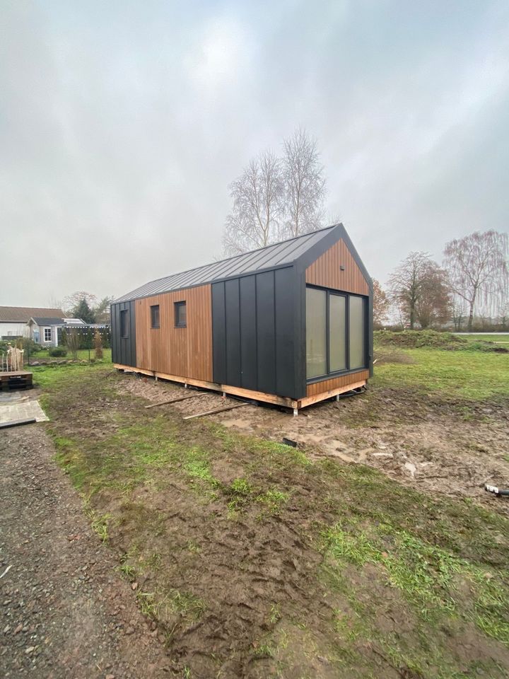 MODULHAUS Tiny House 10,00x3,60x3,80m (36m²) bezugsfertig mit Baugenehmigung, 1. Wohnsitz geeignet in Tornesch