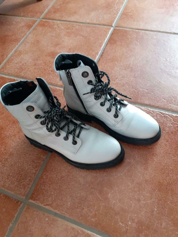 Marc O'Polo Boots weiss 37,5 #top# in Heusweiler