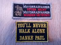 Aufnäher Patches Kutte Biker You'll neuer walk alone Hessen - Limburg Vorschau