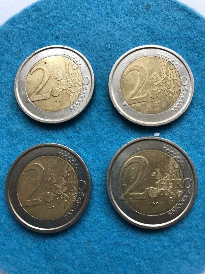 2 Euro  Italien 2006 Olympische Winterspiele Turin 3Stück in Schwalbach a. Taunus