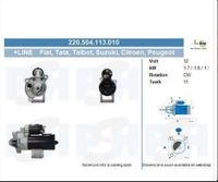 Anlasser für div. Peugeot / Citroen / Fiat / Mitsubishi Modelle Baden-Württemberg - Kieselbronn Vorschau