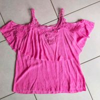 Shirt Tunika Spitze Cut Outs Gr.42 pink Italy Baden-Württemberg - Jettingen Vorschau