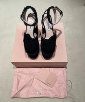 MIU MIU Plateau Sandale schwarz München - Altstadt-Lehel Vorschau