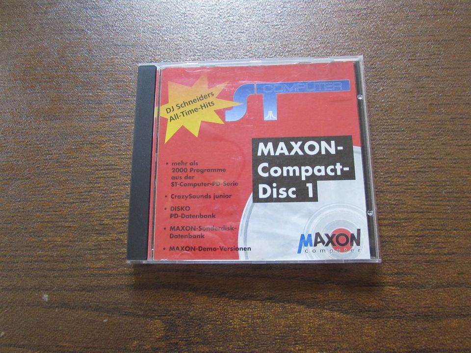 Atari Maxon-Compact-Disk 1 in Alsdorf