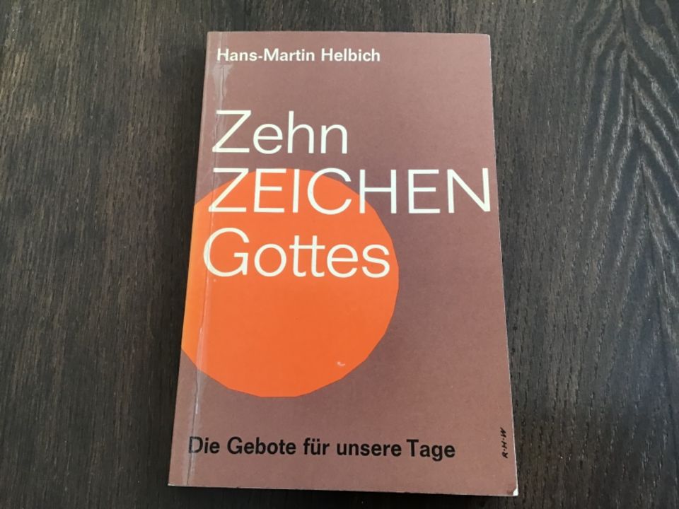 Buch Zehn Zeichen Gottes v.Hans-Martin Helbich 111 Seiten VINTAGE in Moosburg a.d. Isar
