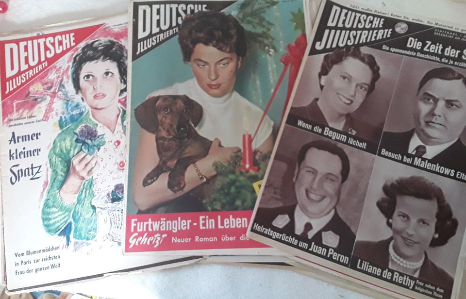 Deutsche Illustrierte Zeitschriften  1950er / 50er / Fifties in Neustadt am Rübenberge