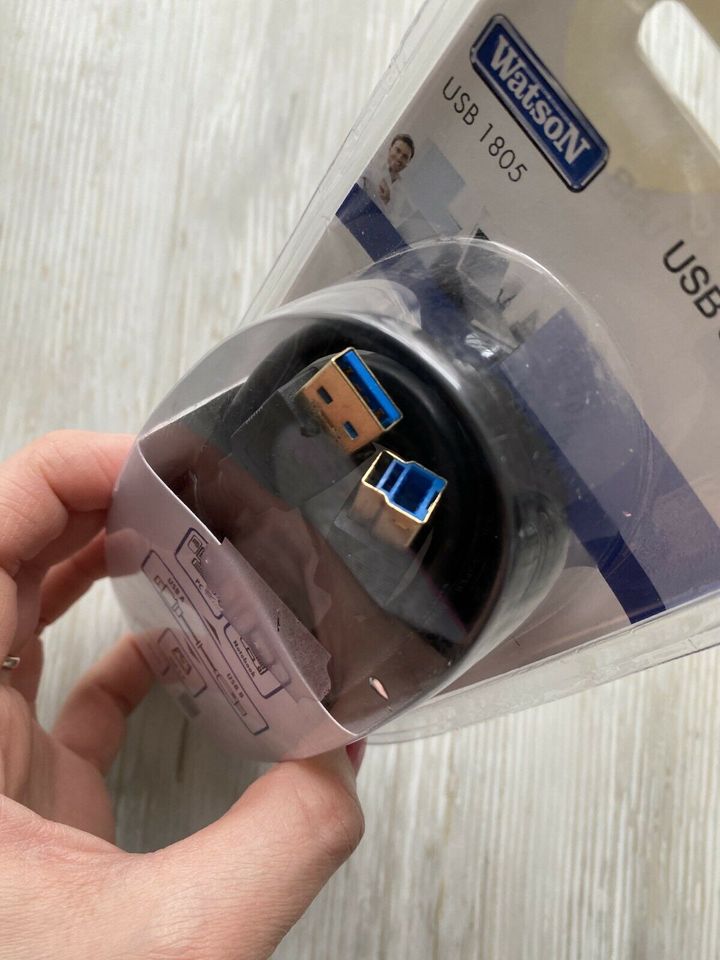 Watson USB 3.0 Kabel USB 1805 1,8 m NEU in Stahnsdorf