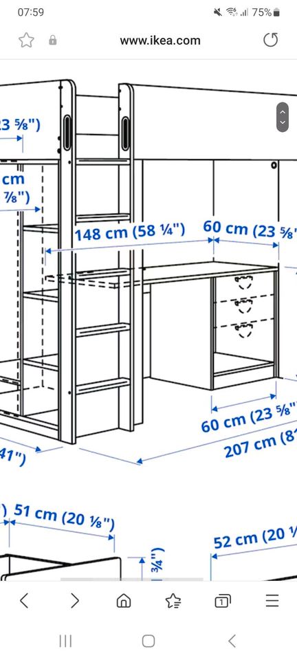 Schreibtisch für Kinderzimmmer/Ikea in Dortmund