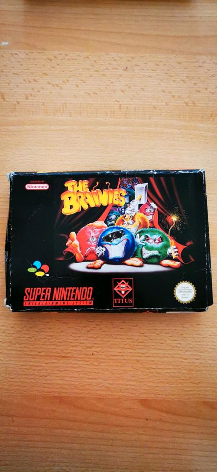 Snes super nintendo spiel THE BRAINIES in Dortmund