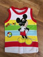 Achselshirt T-Shirt Mickey Maus Größe 74 Niedersachsen - Goldenstedt Vorschau