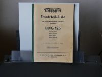 Triumph BDG 125 Doppelkolben 2 Takt Ersatzteilkatalog Kiel - Wellsee-Kronsburg-Rönne Vorschau