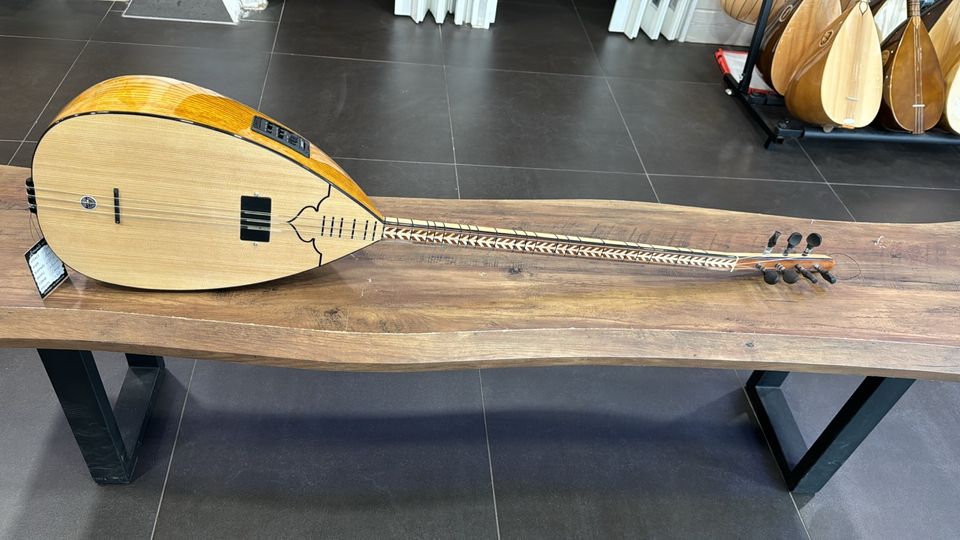 43 cm Oyma Ankara/Neşet Ertaş Teber/Saz/Baglama in Duisburg