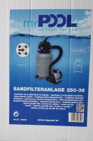 Sandfilteranlage myPool 250-36 NEU & OVP Aachen - Eilendorf Vorschau