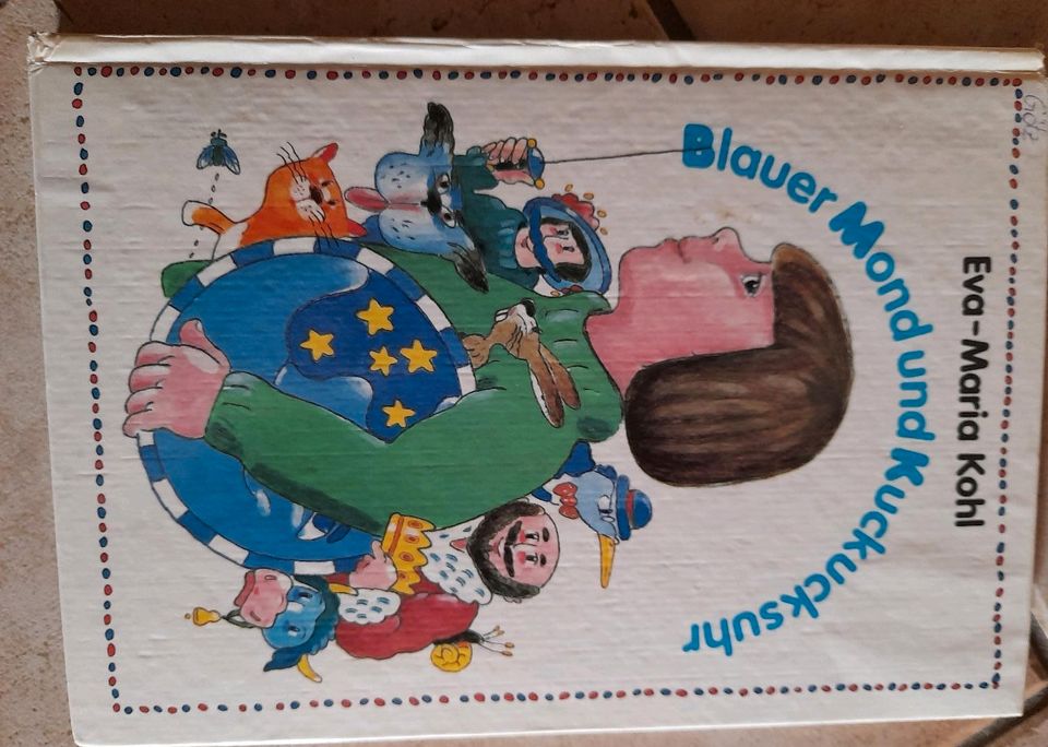 "BLAUER MOND UND KUCKUCKSUHR"/ Eva-Maria Kohl/ DDR Kinderbuch in Worbis