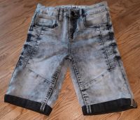 Jeans Bermuda Gr. 146 vintage Style grau meliert Sachsen-Anhalt - Klötze Vorschau