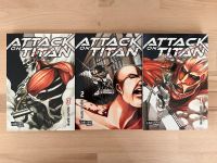 Attack on Titan Mangas (Bänder 1-3) Bayern - Landshut Vorschau