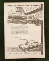 Borgward Isabella Reklame 1959 Niedersachsen - Danndorf Vorschau