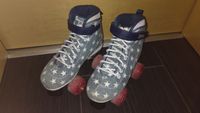 Rollschuhe Rollerskates  SFR Vision Gr. 35.5  mit Sternen Bayern - Wilhelmsdorf Vorschau