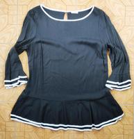 süßes schwarz-weisses Longshirt von Alba Moda Sachsen - Chemnitz Vorschau