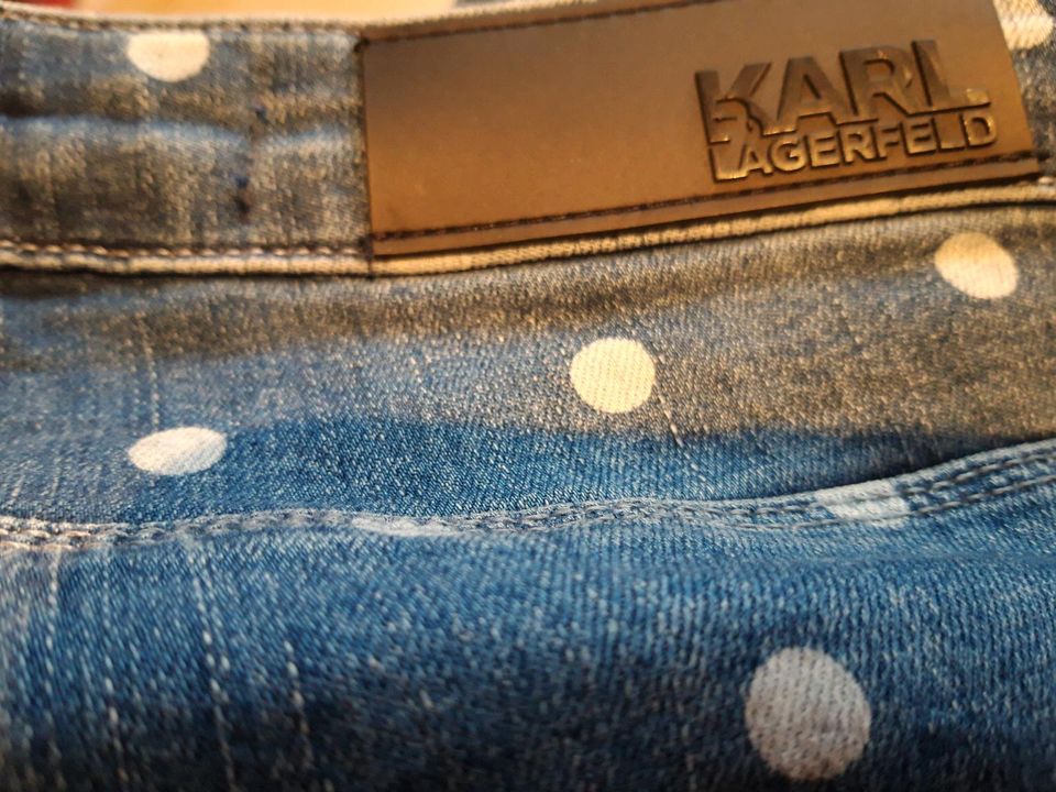 Karl Lagerfeld Skinny Jeans,27,Punkte Hingucker Designer Rarität in Meppen