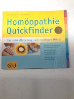 Homöopathie Quickfinder Buch GU Schleswig-Holstein - Lübeck Vorschau