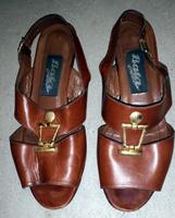 Braune Damen Sandalen in Größe 37 aus der Bata Collection Bayern - Ichenhausen Vorschau