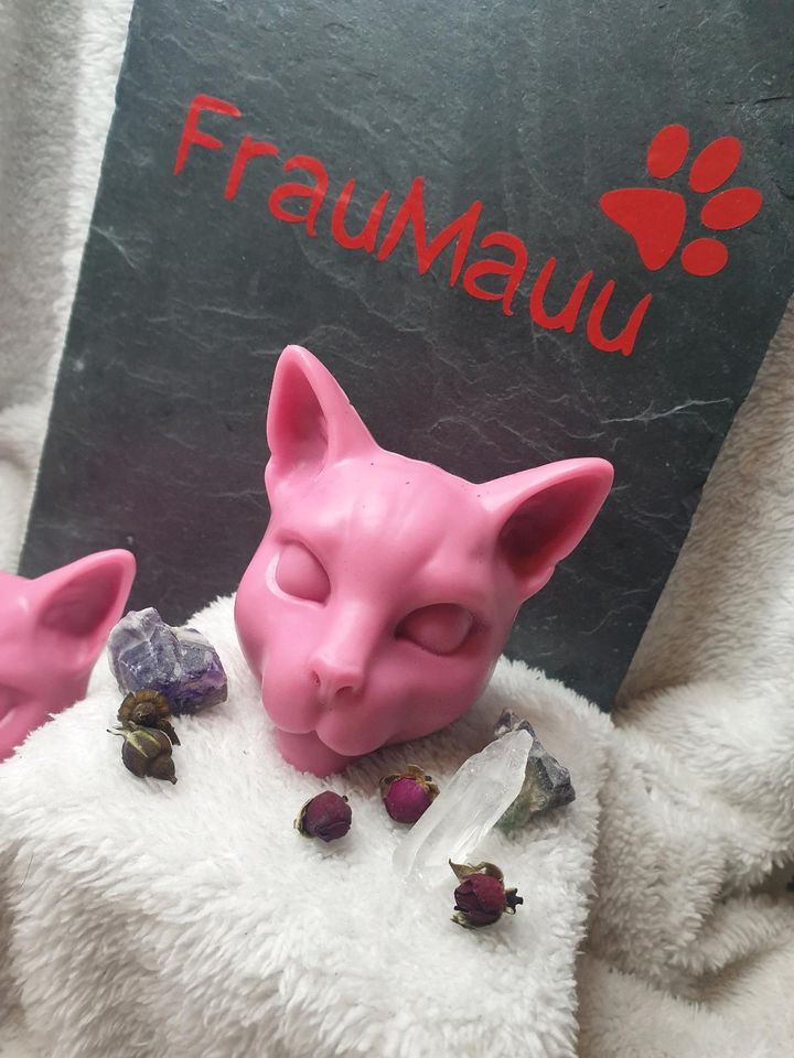 Seife "Katzen-Wäsche" Waldbeere Geschenk wicca Witch witchy goth in Hamburg