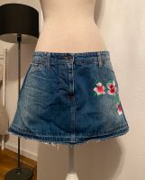 Jeansminirock Minirock Gr L boho vintage Hippie Benetton Niedersachsen - Seesen Vorschau