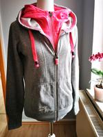 Kapuzen Sweatjacke in grau/ pink, Kangaroos Sachsen - Chemnitz Vorschau