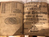 Altes Buch 1755 die Passion Christi Baden-Württemberg - Bad Mergentheim Vorschau