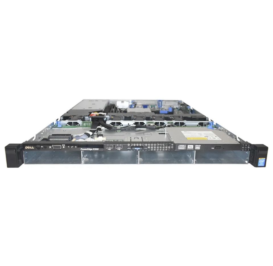 Dell PowerEdge R320 Server 1x Xeon E3-1220 v5 DDR4 2x 1TB in Radevormwald