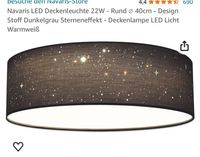 Navaris LED Deckenleuchte rund 40 cm dunkelgrau Nordrhein-Westfalen - Oberhausen Vorschau