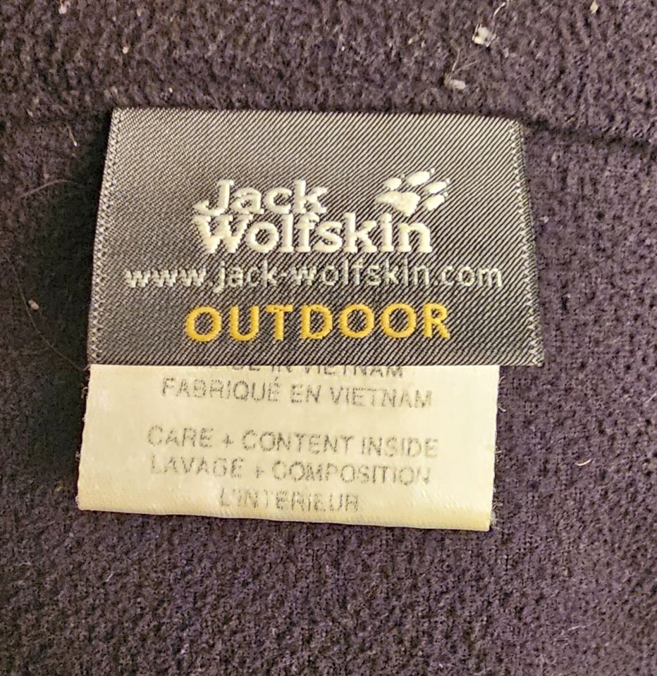 Fleecejacke von Jack Wolfskin / Größe 2XL / schwarz ( 32 ) in Unna