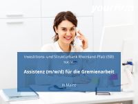 Assistenz (m/w/d) für die Gremienarbeit | Mainz Rheinland-Pfalz - Mainz Vorschau