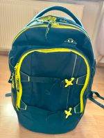 Satch Schulrucksack neon/blau sehr guter Zustand Hessen - Büttelborn Vorschau