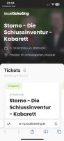 Verkaufe 6 STORNO Karten für Münster - Online Tickets Nordrhein-Westfalen - Nottuln Vorschau