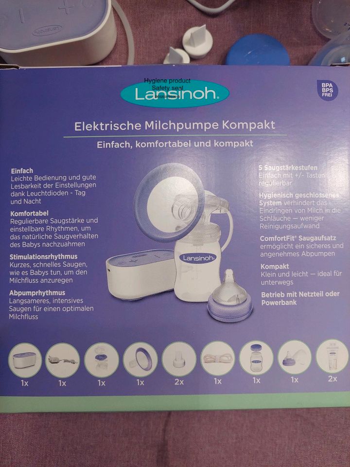 Lansinoh Elektische Milchpumpe in St. Wendel