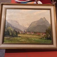 Gemälde Bild Kunst Bad Reichenhall Mai 1966 Bayern - Hohenlinden Vorschau