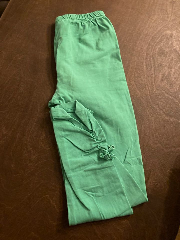 Leggings für Mädchen in 122/128 in Jade