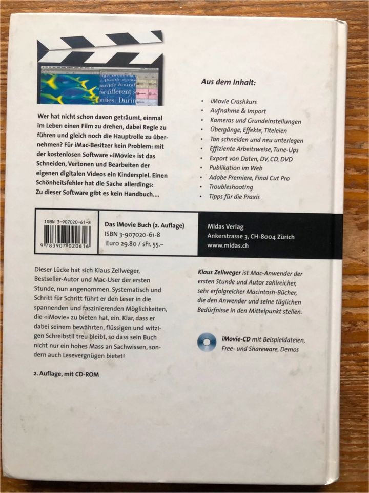 Buch: IMovie mit CD älteres Exemplar in Siegsdorf